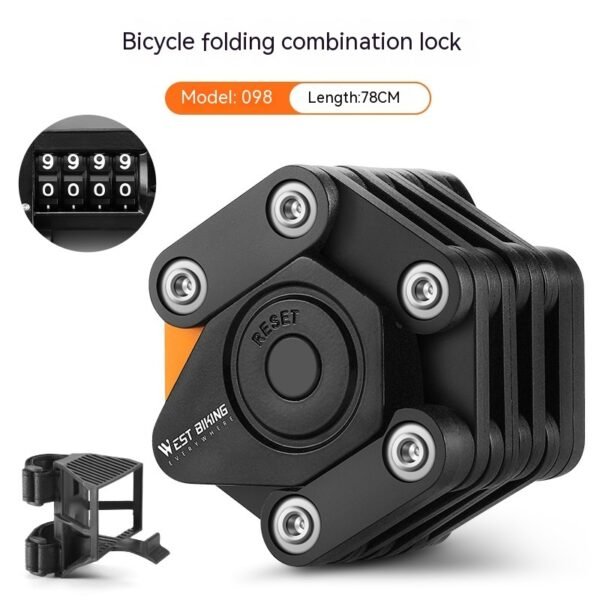Bicycle Password Lock | Fliplock Portable Bike Security Lock