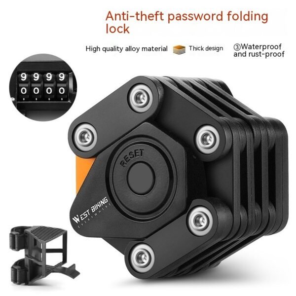 Bicycle Password Lock | Fliplock Portable Bike Security Lock